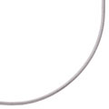 14k White Gold 16-inch Snake Chain (1 mm)
