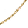14k Yellow Gold 24-inch Diamond-cut Rope Chain (1.75 mm)