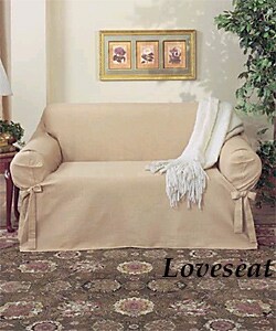 Waffle Weave Chair Slipcovers