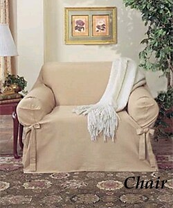 Waffle Weave Chair Slipcovers