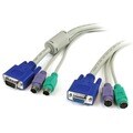 6 ft 3-in-1 PS/2 KVM Extension Cable