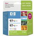 HP No. 97 Twinpack Tri-color Ink Cartridge with Vivera Inks