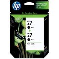 HP No. 27 Twinpack Black Ink Cartridge