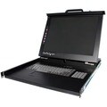 1U 19" Rack Mount LCD Console - USB + PS/2