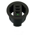 Belkin 4 Port 2 inch In-Desk USB Hub