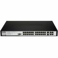 D-Link DES-3028P Managed Stackable Ethernet Switch with PoE