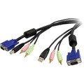 Startech 4-in-1 USB, VGA, Audio and Microphone KVM Switch Cable