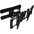PSW976S Double Hinge Dual Arm Swivel Articulating Wall Mount