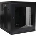 SRW12USG Wall mount Rack Enclosure Server Cabinet w- Plexiglass Door