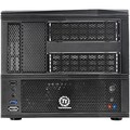 Thermaltake Armor A30 System Cabinet - Mini-tower - Black - Steel, Pl