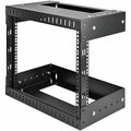 StarTech.com 8U Open Frame Wall Mount Equipment Rack - Adjustable Dep