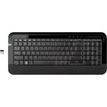 HP A0B42AA Keyboard - Wireless - Black, Silver