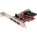 StarTech.com 4 Port SuperSpeed USB 3.0 PCI Express Card with SATA Pow