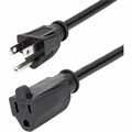 StarTech.com 20 ft Power Cord Extension - NEMA 5-15R to NEMA 5-15P