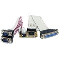 StarTech.com 2s1p Serial Parallel Combo Mini PCI Express Card for Emb