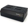 StarTech.com 4 Bay USB 3.0 to SATA Hard Drive Docking Station for 2.5