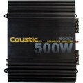 Coustic 500C1 Car Amplifier - 1 x 150 W @ 4 Ohm - 1 x 200 W @ 2 Ohm -