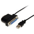 StarTech.com 3 ft 1s1p USB to Serial Parallel Port Adapter Cable