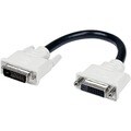 StarTech.com 6in DVI-D Dual Link Digital Port Saver Extension Cable M