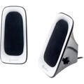 SYBA Multimedia 2.0 Speaker System - 6 W RMS - White, Black