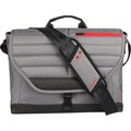 Samsill Altego Carrying Case (Messenger) for 15" Notebook - Gray, Rub