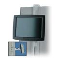 Flat Panel Cubicle Hanger Plus Wall Mount