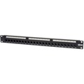 24 Port Cat5e Feed-Through Patch Panel