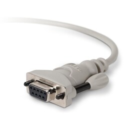 Belkin Pro Series Serial Cable - 10ft - Gray
