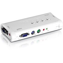 TRENDnet TK-408K 4-Port PS/2 Audio KVM Switch