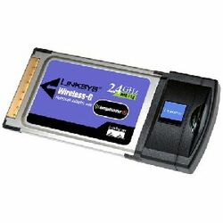 Linksys Wireless-G WPC54GR Laptop Adapter with Range Booster