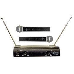 Pyle PDWM2500 Dual Wireless Microphone System
