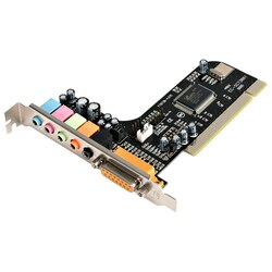 StarTech.com 5 Channel PCI Sound Adapter Card & Audio