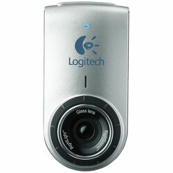 Logitech QuickCam Deluxe Silver/ Black Laptop Webcam