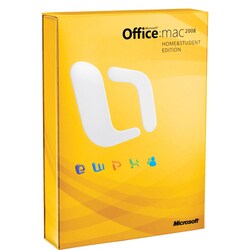 Microsoft Office:mac 2008 Home and Student Edition