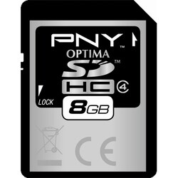 PNY 8GB Secure Digital High Capacity Class 4 (SDHC) Card