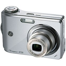 GE A730 Digital Camera - Red