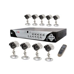 Q-see QSD6209C9-250 9-channel Surveillance System