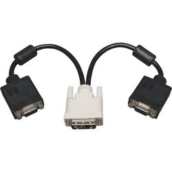 Tripp Lite DVI to VGA Splitter Cable