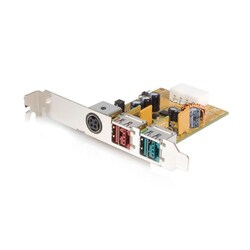 StarTech.com 2 Port 12V/24V Powered USB Adapter Card
