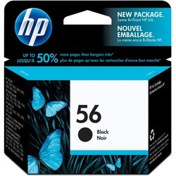 HP No. 56 Black Ink Cartridge for OfficeJet Printers