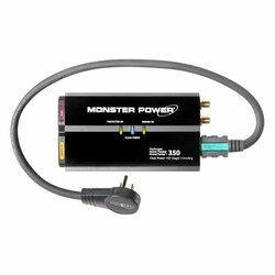 Monster Cable PowerCenter FS MP HTS 350 2-Outlets Surge Suppressor