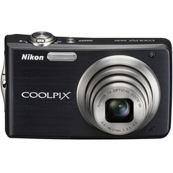 Nikon Coolpix S630 Jet Black Point & Shoot Digital Camera