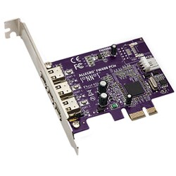 Sonnet ALLEGRO 3-port Firewire 400 PCI Express Card