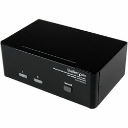 StarTech.com 2 Port DVI VGA Dual Monitor KVM Switch with Audio & USB 