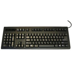 DSI USB left Handed Keyboard Cherry Mechanical switch Black by Ergogu