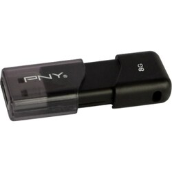 PNY Attach?-FD8GBMMSEC-FS 8 GB USB 2.0 Flash Drive