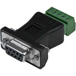 Startech RS422 RS485 Serial DB-9 to Terminal Block Adapter