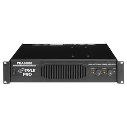 PylePro PEA6000 Amplifier - 2400 W RMS - 2 Channel