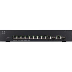 Cisco SG300-10 Ethernet Switch - 10 Port - 2 Slot
