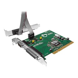 SIIG Cyber JJ-P21012-S7 3-port Universal PCI Serial/Parallel Combo Ad